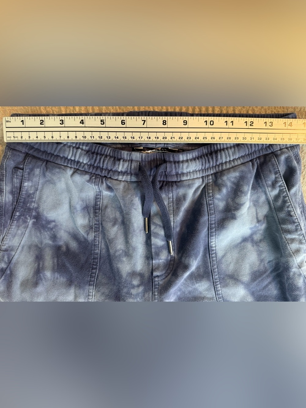 Athleta Farallon Jogger MT Coastal Blue Tie Dye Women’s Medium 988048 - Picture 10 of 13